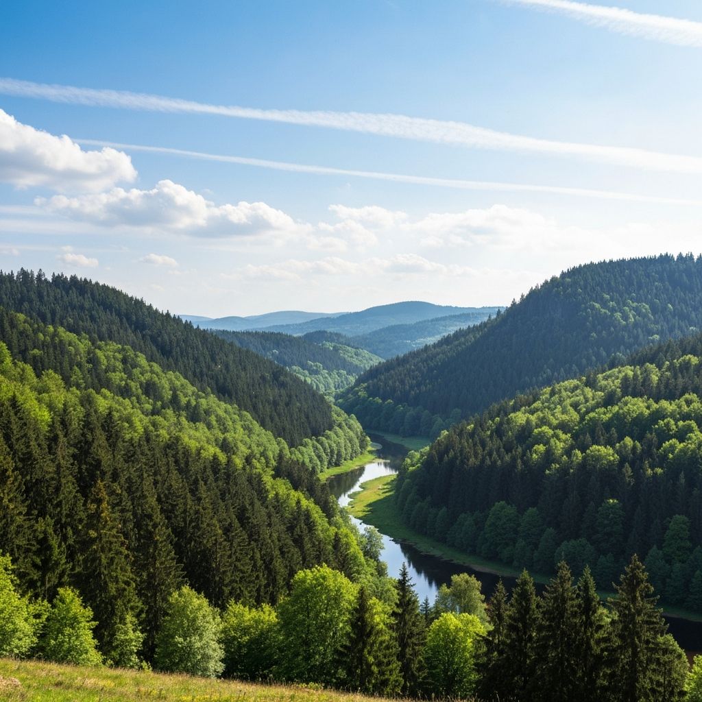 Podyjí National Park landscape